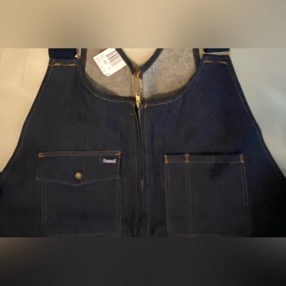 OVERALLS HAMMIL BRAND DENIM NWOT SIZE 46T - Picture 8 of 15
